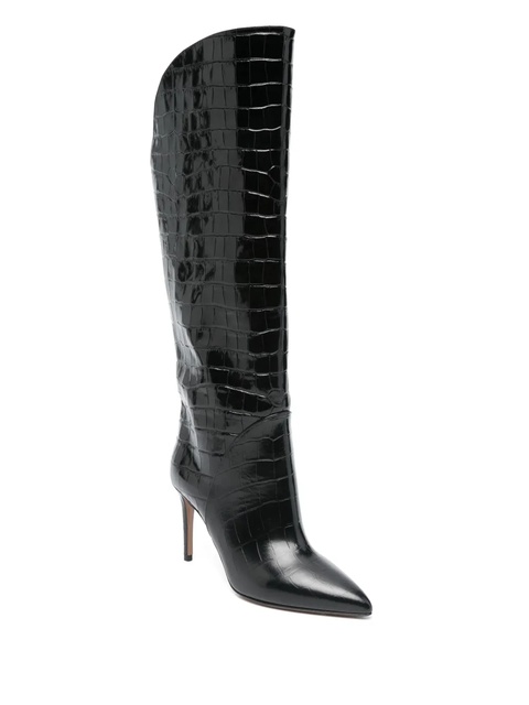 Paris Texas 85mm Gaia boots - Black - zdjęcie produktu nr 1