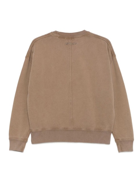 MARANT ÉTOILE crew-neck sweatshirt - Brown - zdjęcie produktu nr 2