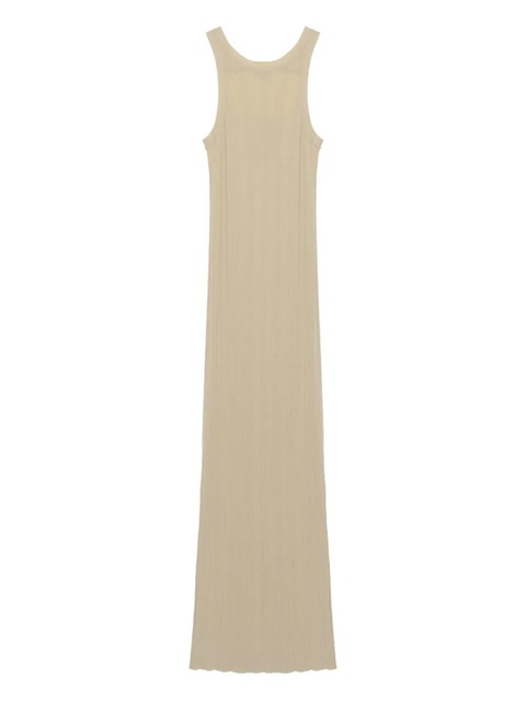 TOTEME ribbed sleeveless maxi dress - Neutrals - zdjęcie produktu nr 2