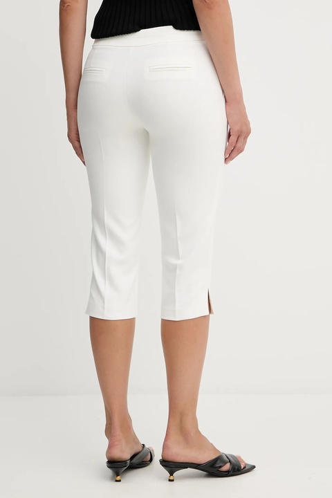 Morgan spodnie damskie kolor biały proste high waist PCAP.F - zdjęcie produktu nr 2