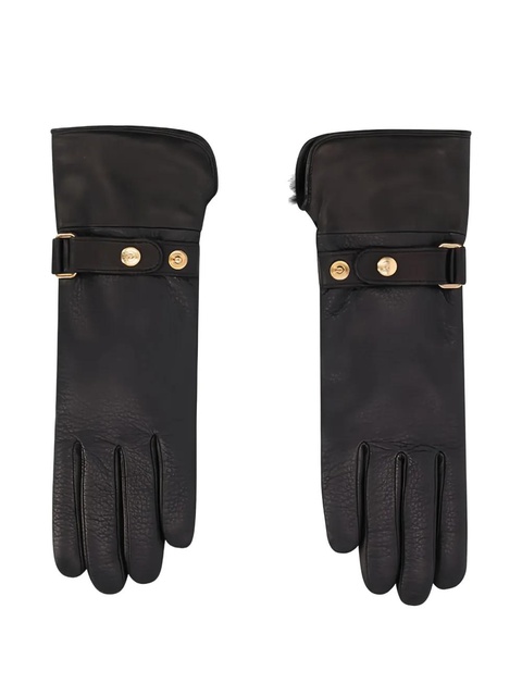 Longchamp leather gloves - Black - zdjęcie produktu nr 1