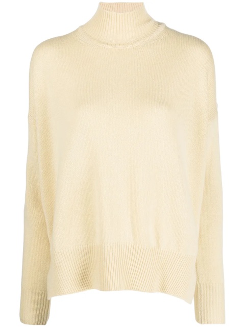 Jil Sander roll-neck knit jumper - Yellow - zdjęcie produktu nr 1