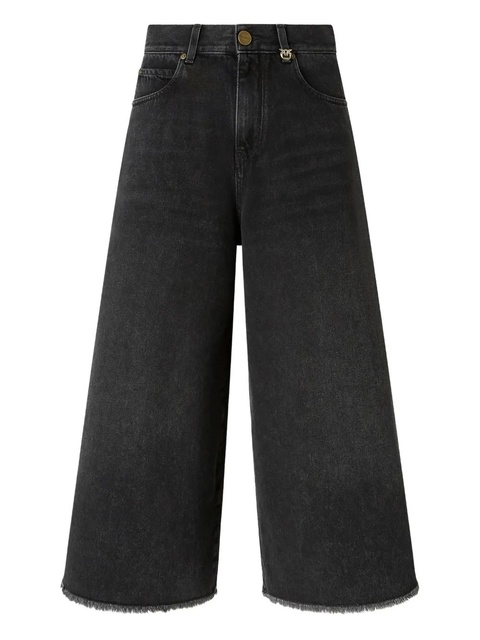PINKO frayed-hem jeans - Black - zdjęcie produktu nr 1