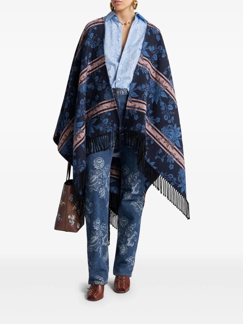ETRO jacquard jeans - Blue - zdjęcie produktu nr 2