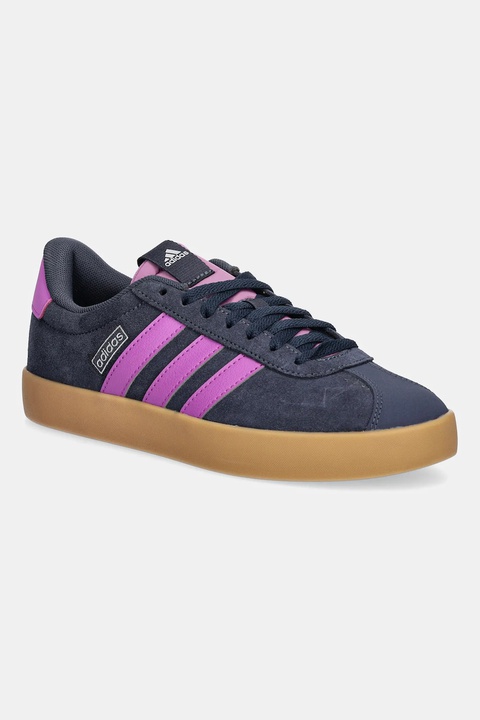 adidas sneakersy zamszowe Vl Court 3.0 damskie kolor granatowy JR0953 - zdjęcie produktu nr 1
