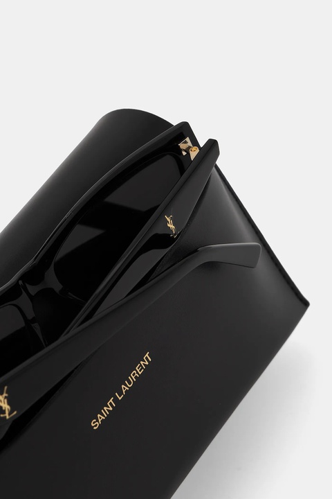 Saint Laurent okulary przeciwsłoneczne damskie kolor czarny SL M103 - zdjęcie produktu nr 2