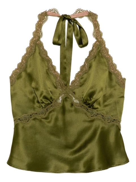 Reformation Monica top - Green - zdjęcie produktu nr 1