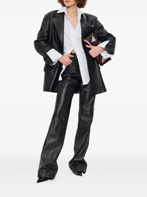 The Attico leather jacket - Black - zdjęcie produktu nr 2