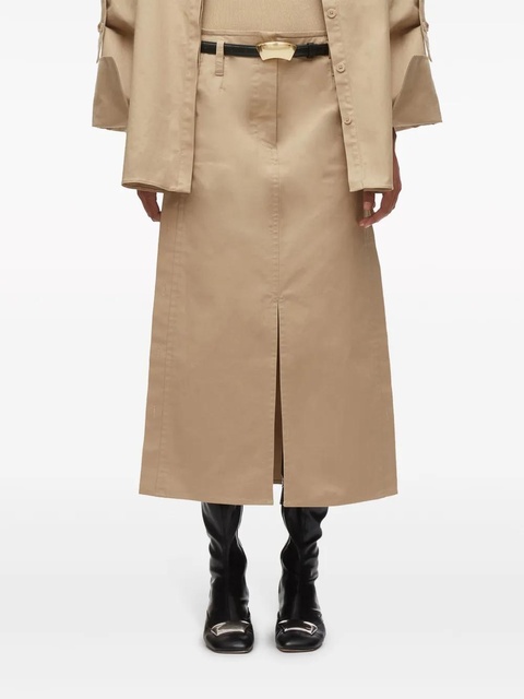 3.1 Phillip Lim belted midi skirt - Neutrals - zdjęcie produktu nr 2