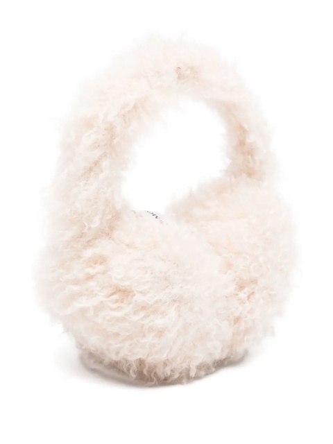 Moncler teddy-fleece ear muffs - Neutrals - zdjęcie produktu nr 1