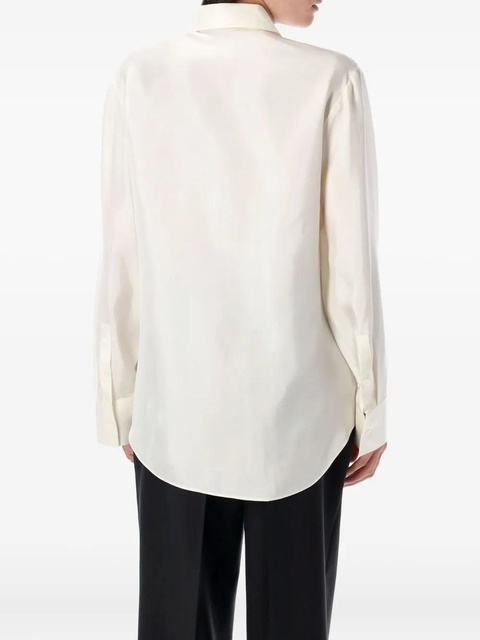 Róhe knotted shirt - Neutrals - zdjęcie produktu nr 2