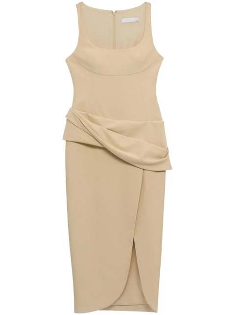 Simkhai Angeline draped stretch dress - Neutrals - zdjęcie produktu nr 1