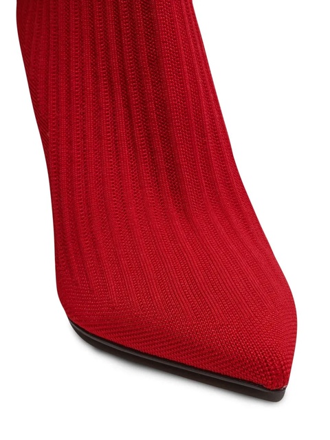 Balmain Skye 95mm ankle boots - Red - zdjęcie produktu nr 2