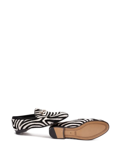 Gucci zebra-print loafers - Black - zdjęcie produktu nr 2