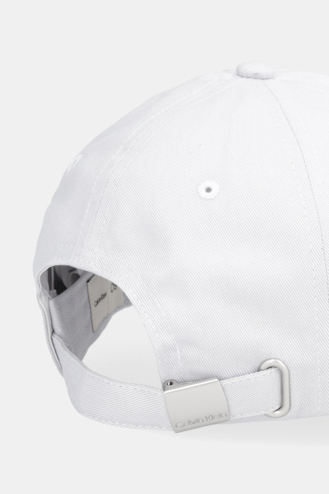 Calvin Klein czapka z daszkiem bawełniana kolor szary LV04F5032G - zdjęcie produktu nr 2