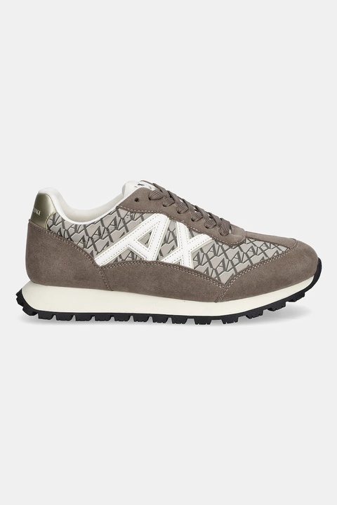 Armani Exchange sneakersy damskie kolor beżowy XW002155 AF19529 U1092 - zdjęcie produktu nr 2