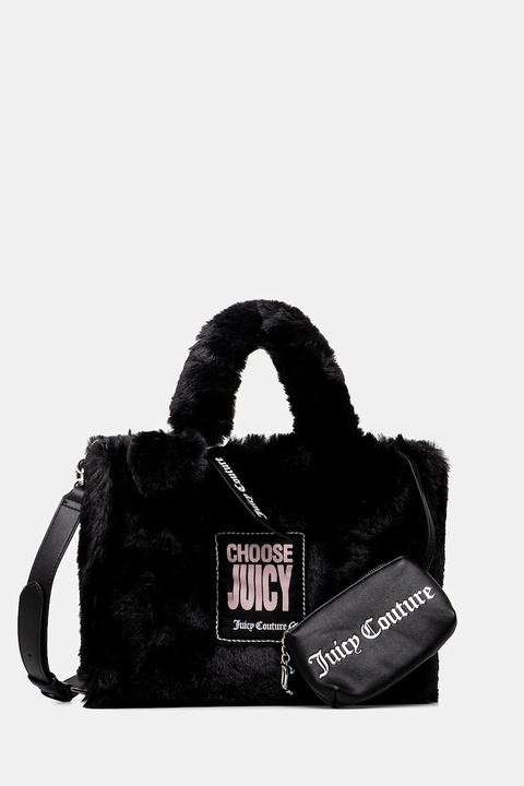 Juicy Couture torebka Iris Fur kolor czarny BIJIR8956WZC - zdjęcie produktu nr 1