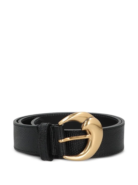 ETRO paisly buckle leather belt - Black - zdjęcie produktu nr 2