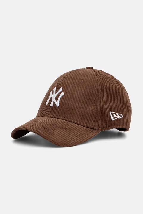 New Era czapka z daszkiem bawełniana 0 kolor brązowy 60691054 - zdjęcie produktu nr 1