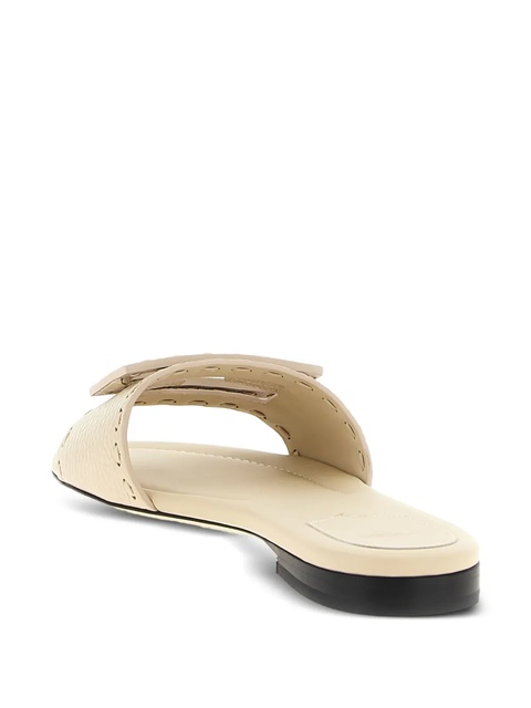 FENDI Baguette macro-stitching slides - Neutrals - zdjęcie produktu nr 2