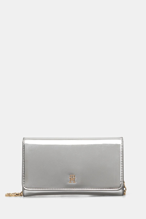 Tommy Hilfiger kopertówka kolor srebrny AW0AW17959 - zdjęcie produktu nr 1