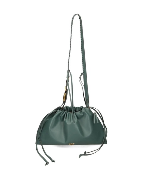 PINKO drawstring-fastening shoulder bag - Green - zdjęcie produktu nr 2