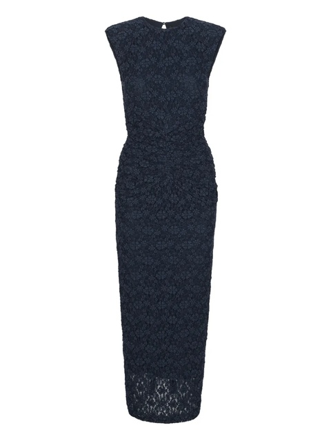 ROTATE BIRGER CHRISTENSEN floral-lace midi dress - Blue - zdjęcie produktu nr 1