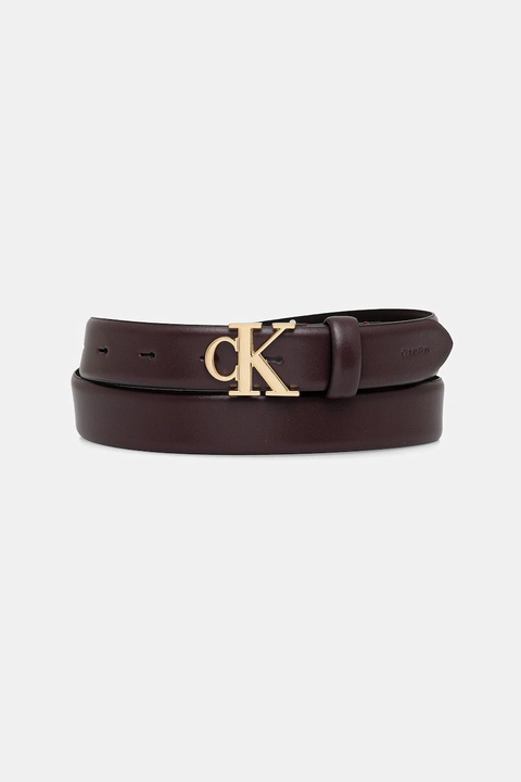 Calvin Klein pasek skórzany damski kolor brązowy LV04F7054G - zdjęcie produktu nr 1