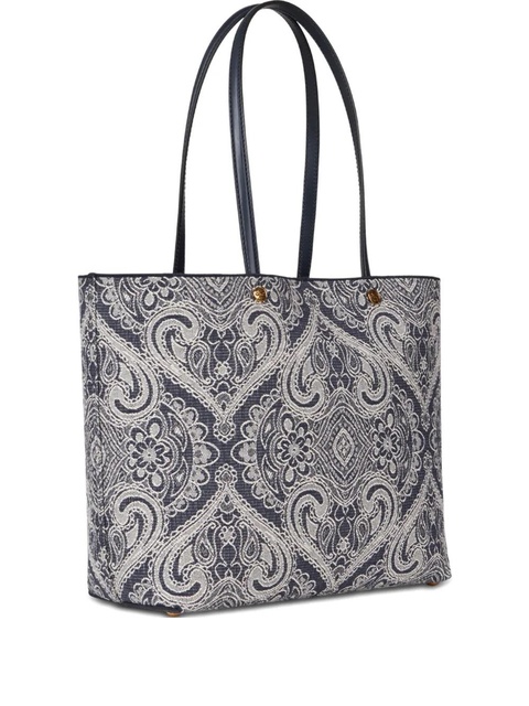 ETRO paisley-print open-top tote bag - Blue - zdjęcie produktu nr 1