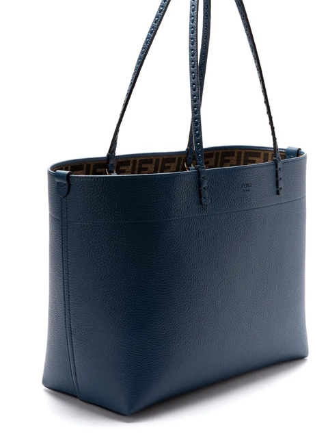 FENDI medium Roll tote bag - Blue - zdjęcie produktu nr 2