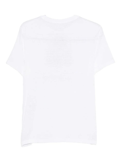MARANT ÉTOILE Koldi logo-print linen T-shirt - White - zdjęcie produktu nr 2