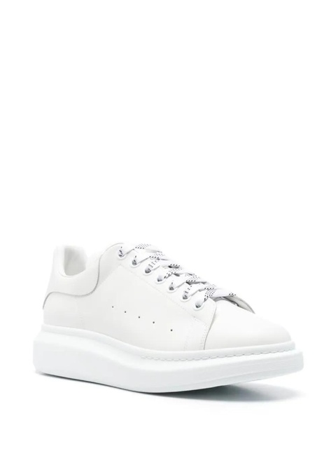 Alexander McQueen Oversized leather sneakers - White - zdjęcie produktu nr 2