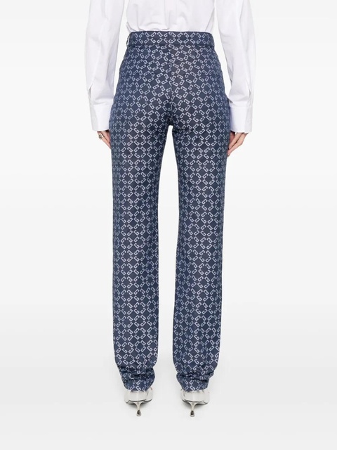 Givenchy logo-jacquard jeans - Blue - zdjęcie produktu nr 2