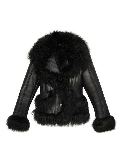 Blumarine snap-button fastening jacket - Black - zdjęcie produktu nr 1