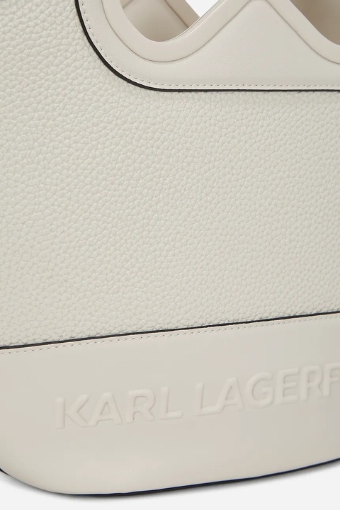 Karl Lagerfeld torebka kolor biały A2W30045 - zdjęcie produktu nr 2