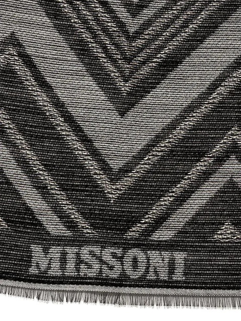 Missoni zigzag scarf - Black - zdjęcie produktu nr 2