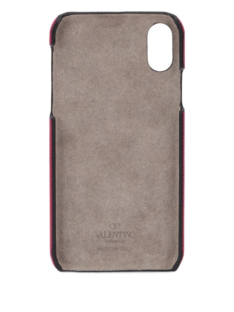 Valentino Garavani logo iPhone X case - Pink - zdjęcie produktu nr 1