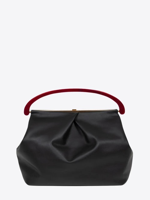DRIES VAN NOTEN leather top-handle bag - Black - zdjęcie produktu nr 2