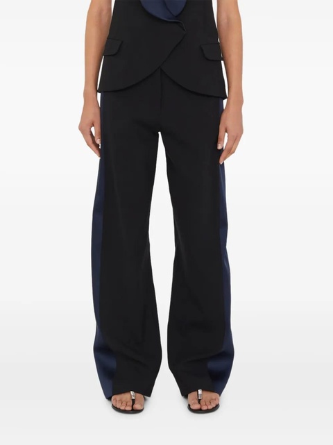 Christopher Esber contrast-panel trousers - Black - zdjęcie produktu nr 1