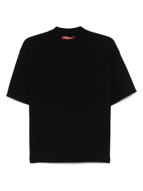 Max Mara mock-neck T-shirt - Black - zdjęcie produktu nr 1
