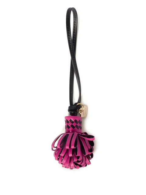 Miu Miu leather keyring - Pink - zdjęcie produktu nr 1