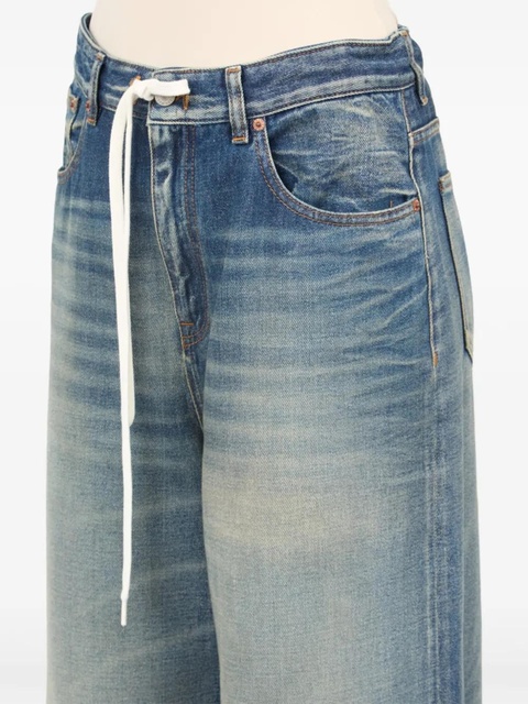 MM6 Maison Margiela wide-leg jeans - Blue - zdjęcie produktu nr 1