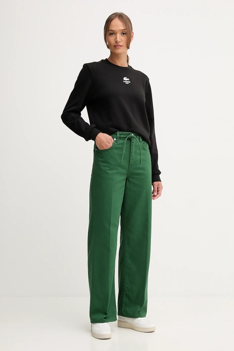 Lacoste jeansy damskie high waist HF0206 - zdjęcie produktu nr 1