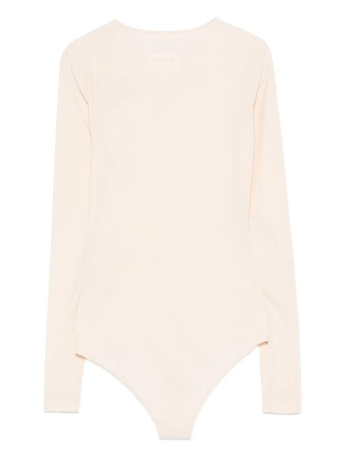 MM6 Maison Margiela crew-neck bodysuit - Neutrals - zdjęcie produktu nr 2
