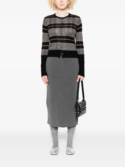 Guest In Residence striped knit cardigan - Black - zdjęcie produktu nr 2