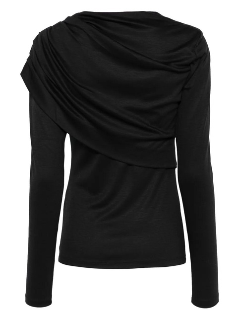 ISABEL MARANT Asna long-sleeve top - Black - zdjęcie produktu nr 1