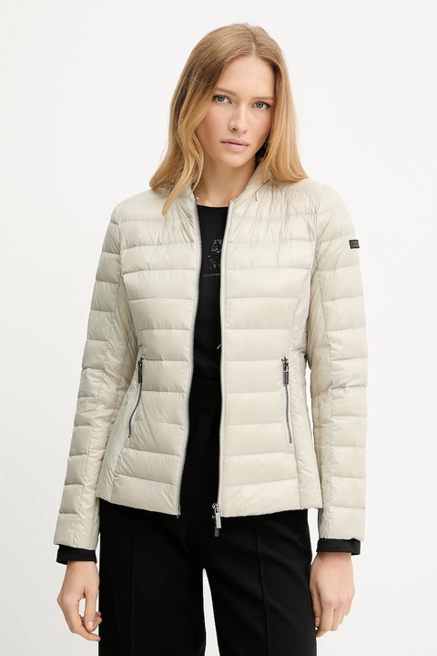 Armani Exchange kurtka puchowa kolor beżowy przejściowa XW001920 AF18757 - zdjęcie produktu nr 1