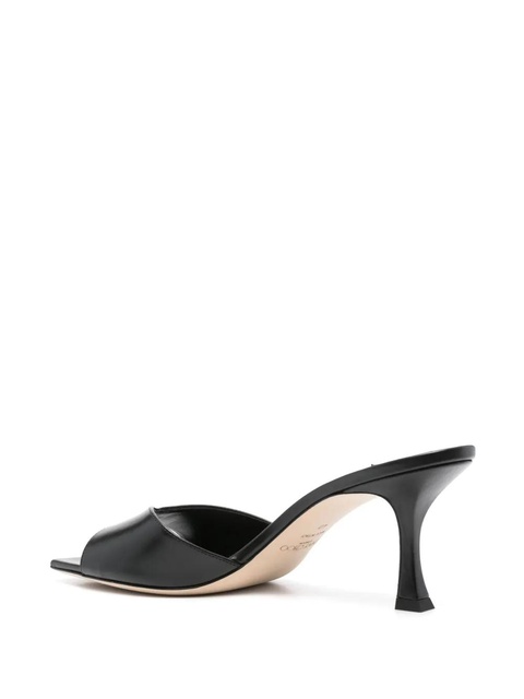 Jimmy Choo Skye 70mm leather mules - Black - zdjęcie produktu nr 1