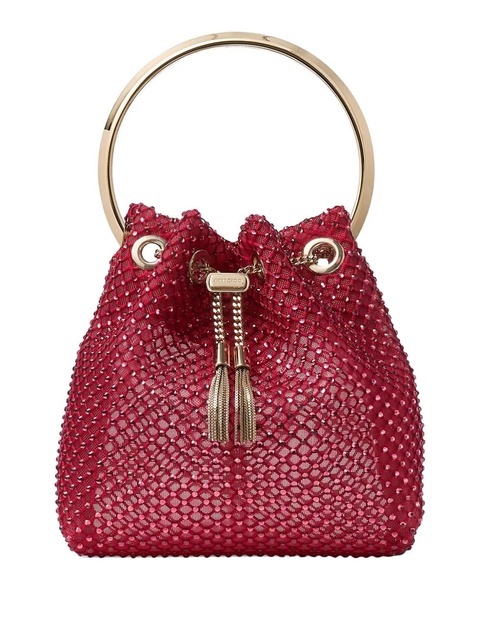 Jimmy Choo Bon Bon shoulder bag - Red - zdjęcie produktu nr 1