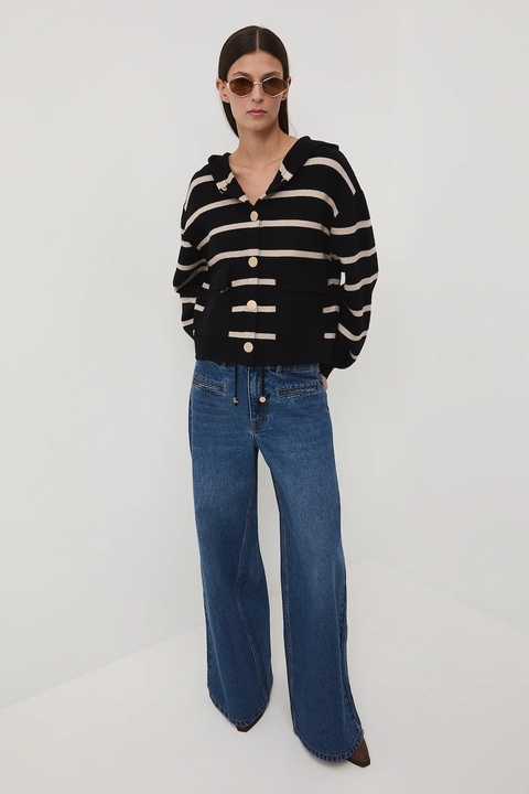 Medicine kardigan damski kolor czarny - zdjęcie produktu nr 2